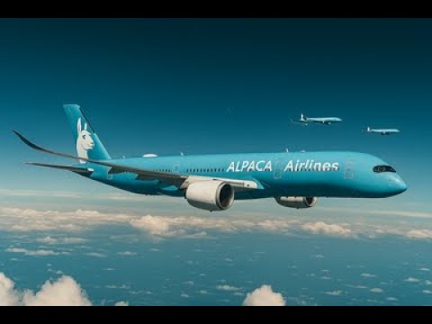 Видео: MSFS2020 Alpaca Airlines Ивент VATRUS Мурманск-Тбилиси A359 VATSIM