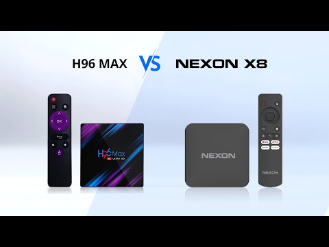 Видео: Порівняння H96 max VS NEXON X8