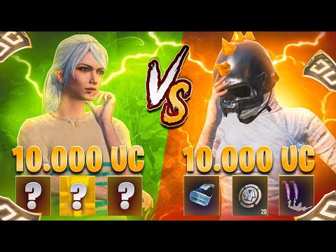 Видео: Где Повезет Больше? 10.000 UC На Новом Аккаунте vs Донатном!🔥