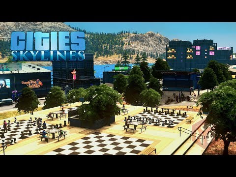 Видео: Cities: Skylines - Первый городской парк! #3