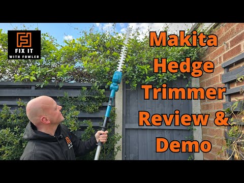Видео: Раскройте всю мощь: обзор триммера для живой изгороди Makita Dun461wz