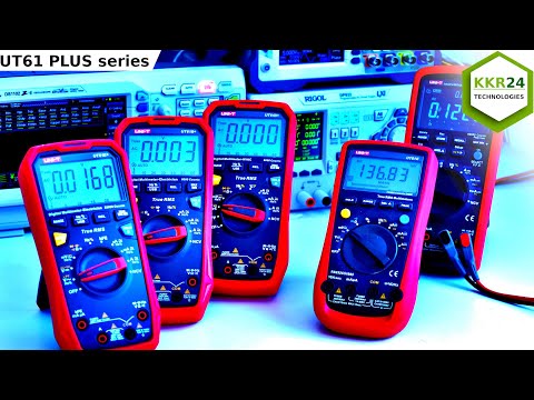 Видео: Обзор мультиметра  UNI-T UT61E+ UT61D+ и UT61B+ сравнения всей серии