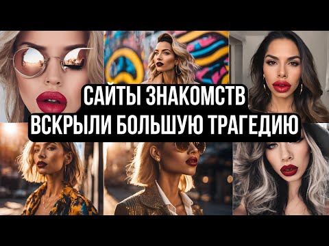 Видео: Как САЙТЫ ЗНАКОМСТВ вскрыли ТРАГЕДИЮ современных отношений между мужчинами и женщинами