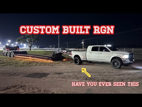 Видео: Мой самодельный RGN наконец-то здесь!! Теперь он сможет что-нибудь перевозить?