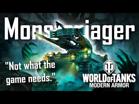 Видео: | Monsterjager — обзор танка | World of Tanks Modern Armor |