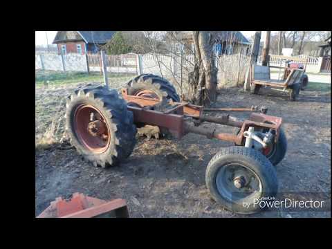 Видео: САМОДЕЛЬНЫЙ ТРАКТОР   // мост газ 66 ,кпп газ 51