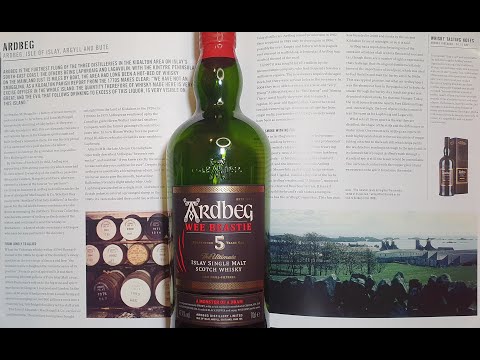 Видео: Дегустация peated виски Ardbeg 5 Y.O. 47,4% ABV.