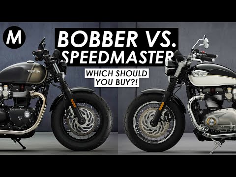 Видео: Новые Triumph Bobber и Speedmaster 2021: что купить?