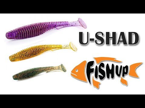 Видео: FISHUP U-SHAD - УНИВЕРСАЛЬНЫЙ СОЛДАТ. Подводная съемка. Приманки для ловли окуня, щуки, судака