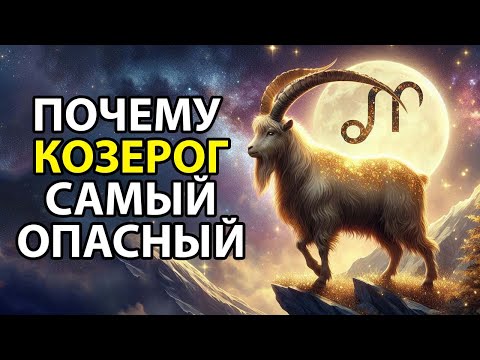 Видео: Почему КОЗЕРОГ - опасный знак зодиака.