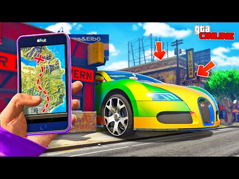 Видео: НАШЕЛ ПО ФОТО ГИГАНТ-БУГАТТИ В ГОРОДЕ! НАЙДИ ПО ФОТО В GTA 5 ONLINE