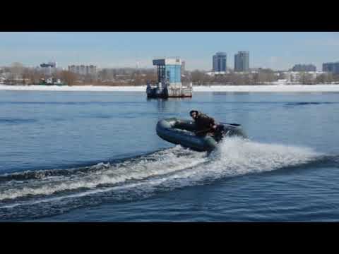 Видео: Лодка AZIMUT vector 320 + 9.8 л.с