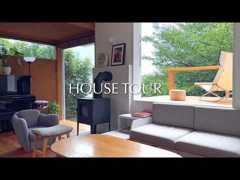 Видео: Обзор дома | Дом в стиле Japandi с внутренним двором, зелёными видами и натуральным деревом