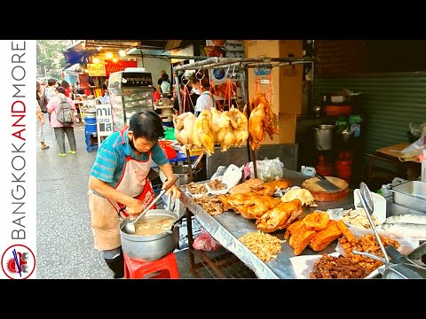 Видео: Утро понедельника в Бангкоке-СИЛОМ 7 утра