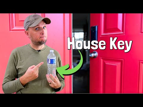 Видео: Как грабители могут проникнуть в дом, используя бутылку с водой, и как это остановить