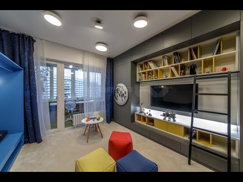 Видео: Квартирный вопрос - Межгалактическая детская для трех будущих космонавтов (09.09.2017)