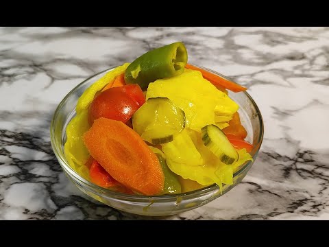 Видео: Быстрое соления - закуска.