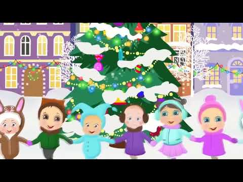 Видео: Новорічний хоровод: Круг ялиночки" муз. М.Лисенко.