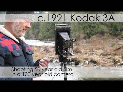 Видео: 1921 Kodak 3A — съемка 50-летней плёнки в 100-летней камере