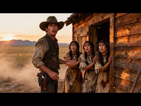 Видео: Три сестры апачи в слезах просились на ночлег — ковбой не знал, что они сбежали из плена