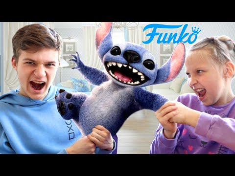 Видео: Тима и Эмма НЕ ПОДЕЛИЛИ Стича Funko ЧЕЛЛЕНДЖ Лило и Стич