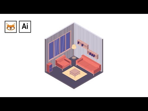 Видео: Изометрия в Adobe Illustrator.  Несколько способов создания объектов и ошибки.