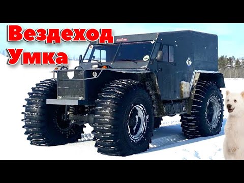 Видео: СНЕГОБОЛОТОХОД Умка. Автономный, плавающий, большой, вместительный.