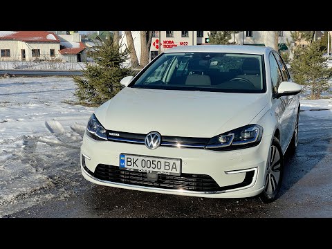 Видео: 740км на VW E-Golf 36kWt зимою