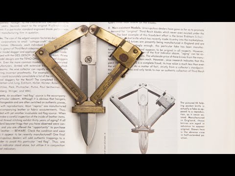 Видео: Нож парашютистов СС и Аненербе. [ПОНТограф или Крутые вещи по кооперативным ценам].