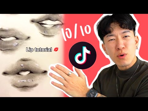 Видео: РЕЙТИНГ УРОКОВ ПО ИСКУССТВУ В TIKTOK 💀 3