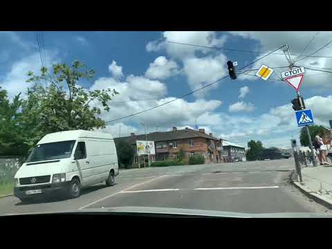 Видео: Бердичев . Покатушки по городу , Красная гора - Крепость.