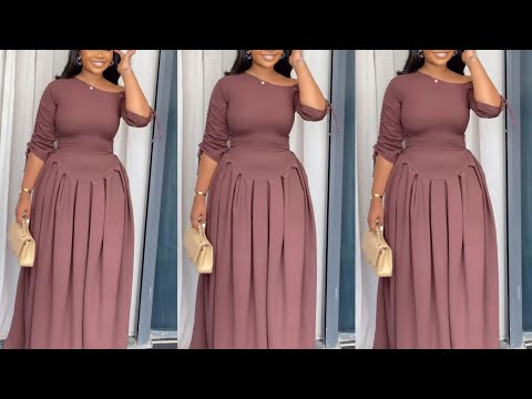 Видео: КАК СКРОЙТЕ ПЛАТЬЕ С АСИММЕТРИЧНЫМ ВЫРЕЗОМ И СБОРКАМИ (ДЛЯ НАЧИНАЮЩИХ)