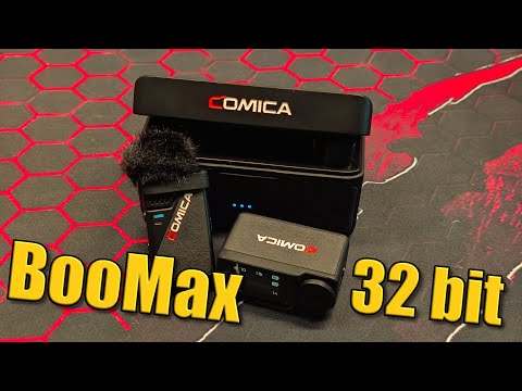 Видео: Comica Boomax 32bit тест на перекрытия и дальность