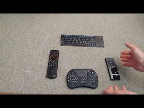 Видео: Лучшие клавиатуры для СМАРТ ТВ: Rii mini QUATTRO с тачпадом, Rii mini I25, I8, Tronsmart TSM-01