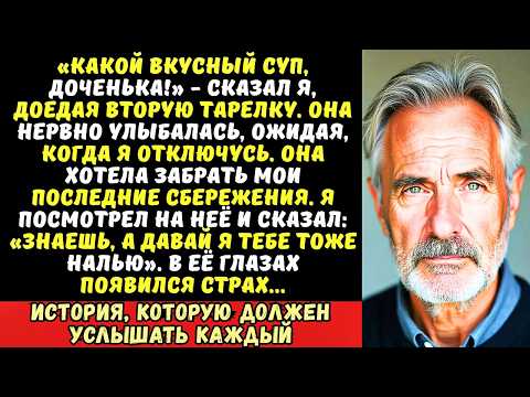 Видео: Дочь подмешала мне в суп снотворное, чтобы ограбить. Я съел всё и попросил добавки…