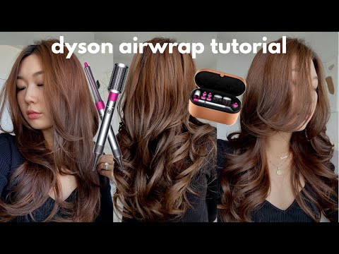 Видео: Учебное пособие по Dyson Airwrap | 3 простые прически (упругие локоны, волны, укладка феном с зав...