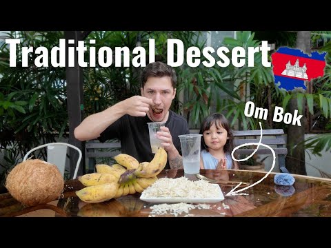 Видео: Это угощение на кхмерском фестивале воды просто восхитительно!