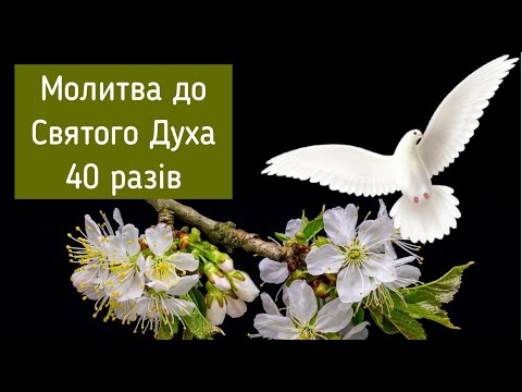 Видео: Молитва Царю Небесний (40 разів) / Молитва до Святого Духа / Дух Святий зійди на нас  / Субтитри