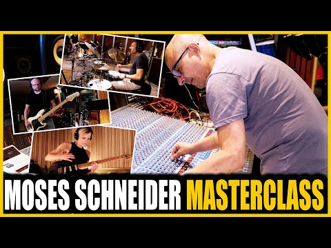 Видео: Мастер-класс Мозеса Шнайдера по продюсированию и записи в студии Hansa