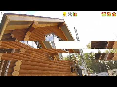 Видео: УСТАНОВКА ПЛАСТИКОВЫХ ОКОН В ЧИСТОВУЮ ОБСАДУ-ОКОСЯЧКУ 🏠 ДЕРЕВЯННОЕ ОКНО В ПАРИЛКУ 👷🏡👍