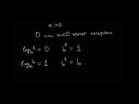Видео: Математика 10 клас. Логаритъм.