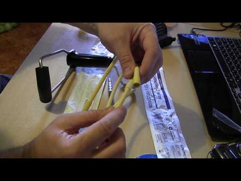 Видео: Тетива для рогаток из катетера Фолея и мысли об этом.