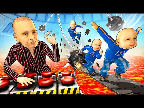 Видео: ЗЛЫЕ ВНУКИ ПРОТИВ БАБУШКИ! УГАР И БЕЗУМИЕ В Garry`s Mod