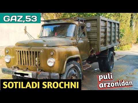 Видео: МАНА СРОЧНО АРЗОНГА ГАЗ 53 ЗАВОДСКОЙ САМОСВАЛ СОТИЛАДИ! ИШГА ТАЙЁР 