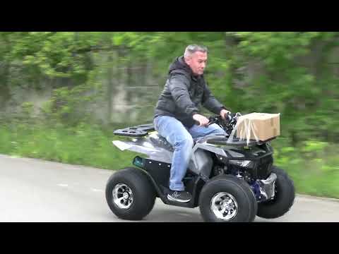 Видео: ATV HAMMER 125 в комплектации побогаче (CAST WHEELS). Обзор.