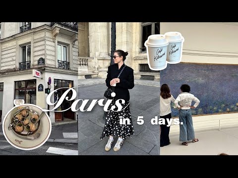 Видео: paris with ❤️ ем улитки, смотрю на моне и иду на пикник