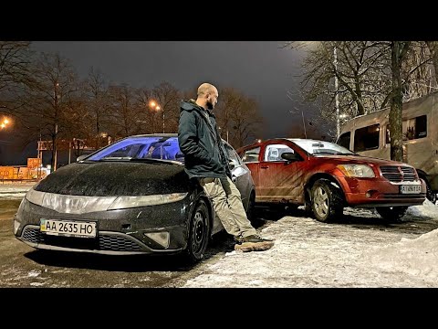 Видео: Обокрали столичных перекупов! Honda Civic и Dodge Caliber по 4900$