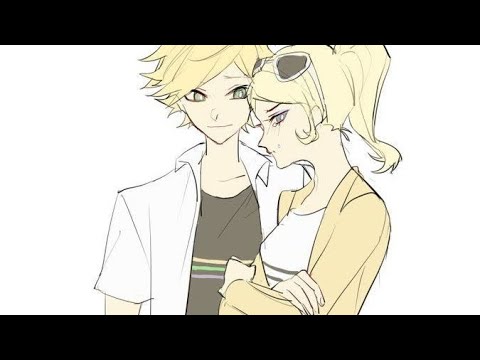 Видео: Реакция Леди баг и супер кот на будущее Адриана и Хлои. [Gacha club]