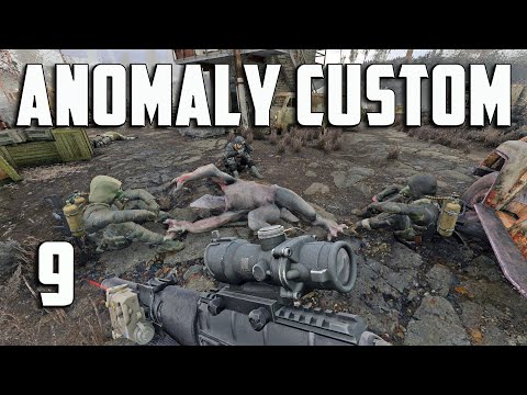 Видео: БИТВА ЗА МОСТ ► S.T.A.L.K.E.R. ANOMALY CUSTOM #9