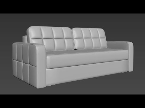 Видео: Уроки 3ds Max. Моделирование дивана с нуля Часть 4 (моделирование приспинных подушек)